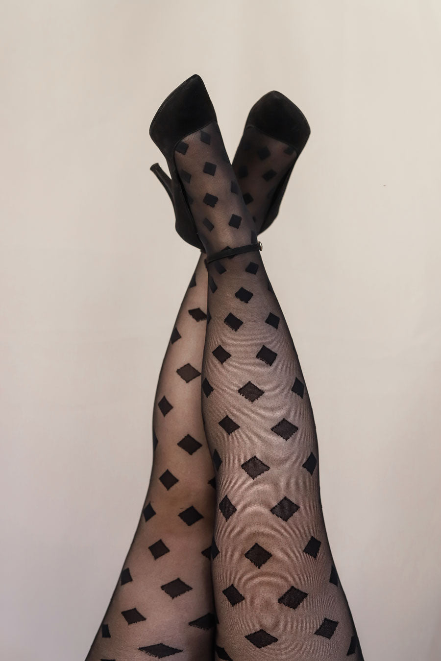 Collant diamants grande taille