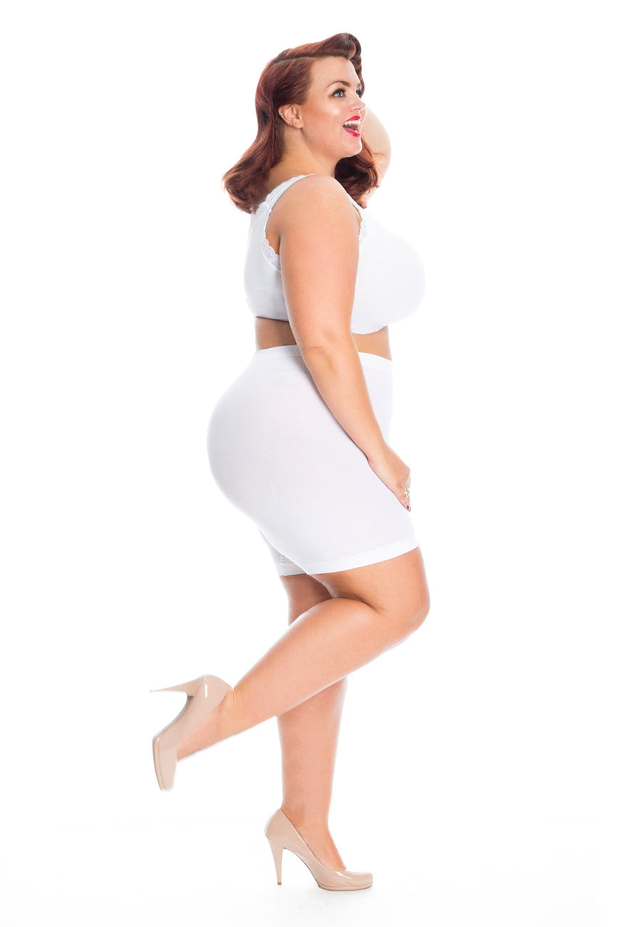 Coordonné 3 pièces grande taille (1 brassière + 1 culotte + 1 shorty)