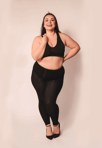 Legging grande taille douceur cachemire