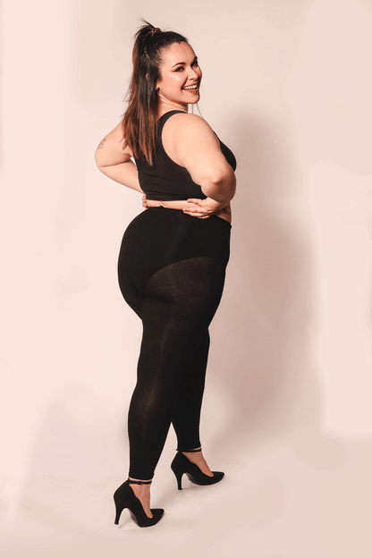 Legging grande taille douceur cachemire