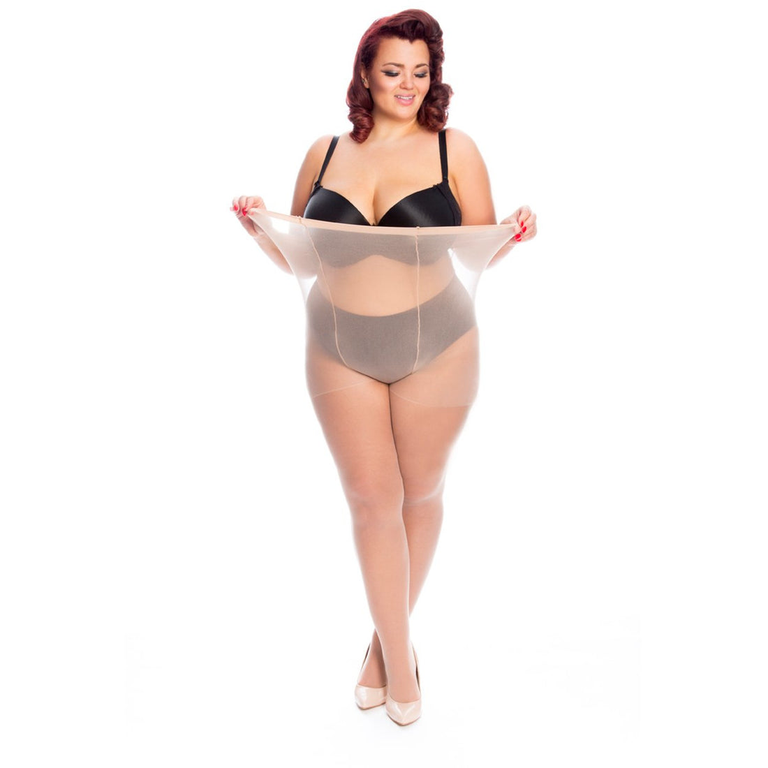 Collant 20 deniers grande taille